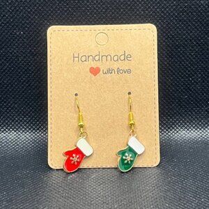 3/$12~Mismatched Mitten Earrings